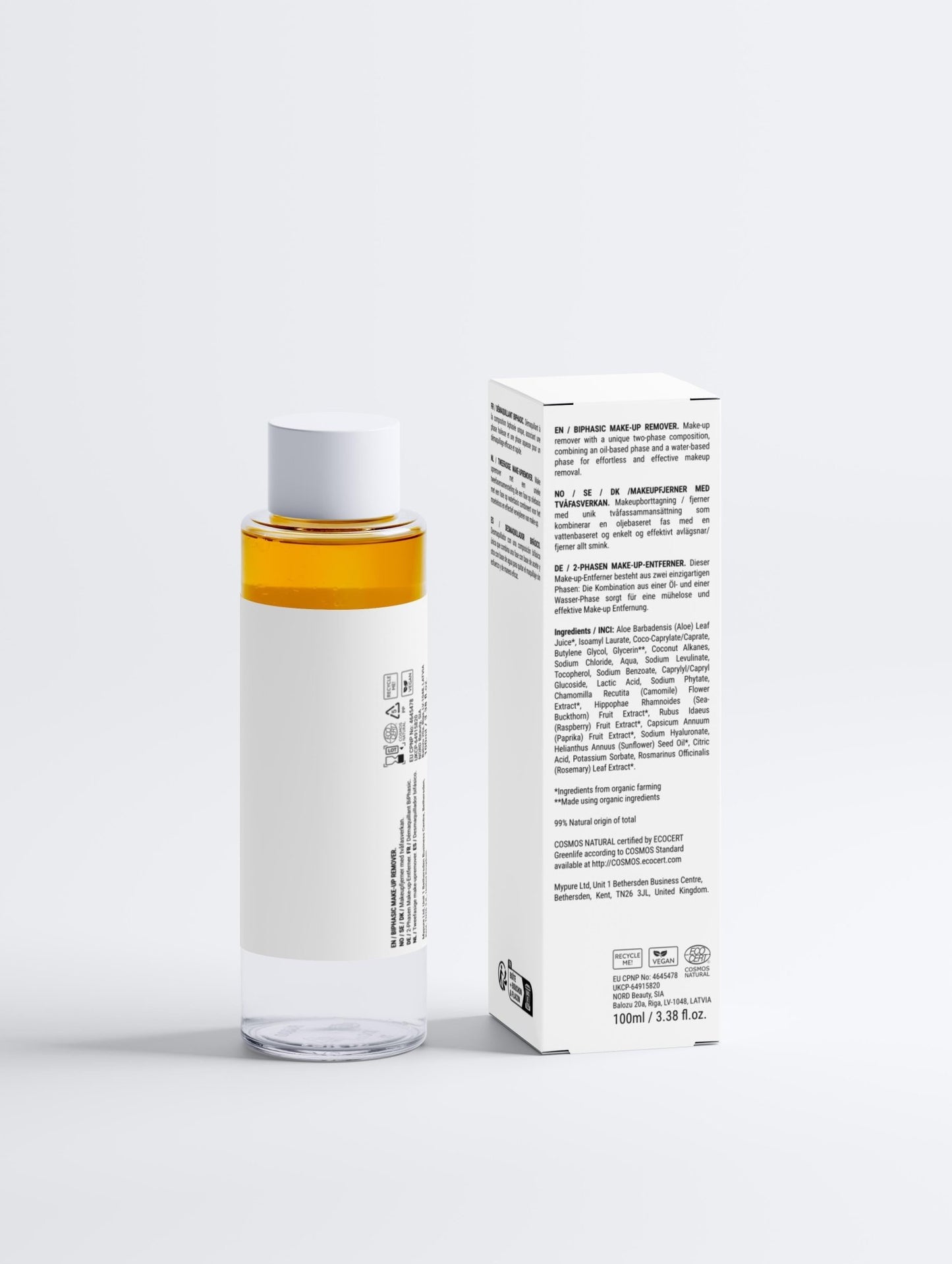 BiPhasic Make - up Remover, Fragrance Free - Soft Edit Skin