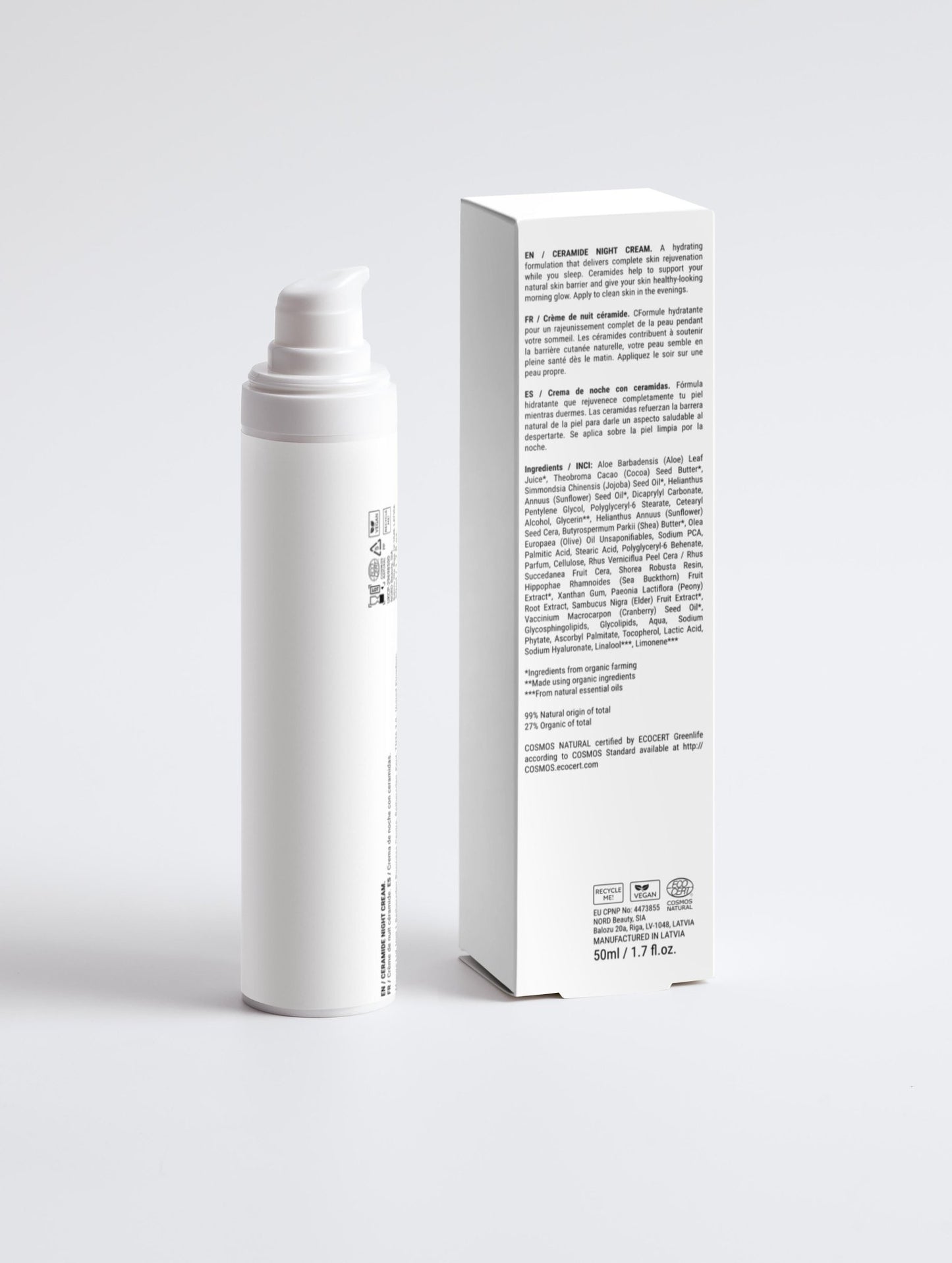 Ceramide Hydrating Night Cream - Soft Edit Skin