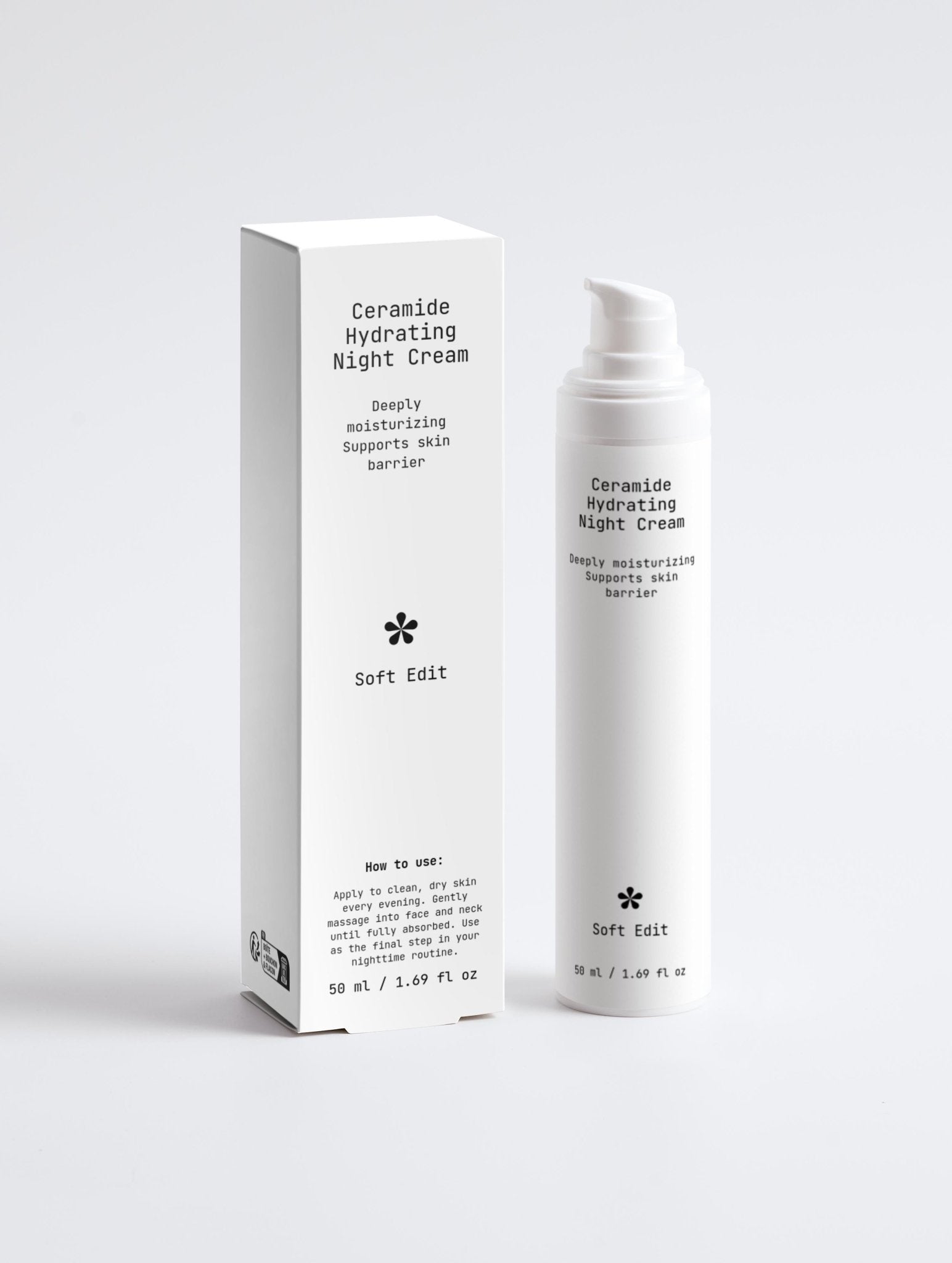 Ceramide Hydrating Night Cream - Soft Edit Skin
